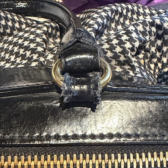 VALENTINO GARAVANI Black and White  Women's Handbag - Picture 5 of 12